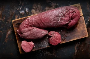 BEEF FILLET STEAK TRIMMED AND AGED
